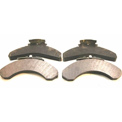 D268 Severe Duty Disc Brake Pads: Front and Rear - Freightliner, Mack